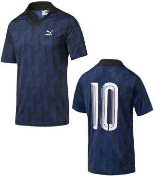 Puma Football Blue T -Shirt - Herren