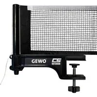 Gewo Tischtennisnetz CS Outdoor, Netz für Tischtennis, schwarzes Garn