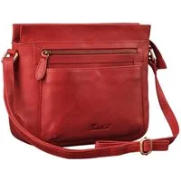Benthill Umhängetasche Damen Echt Leder Handtasche Vintage Umhängetasche Bag Shopper Frauen, Schultergurt / Umhängegurt Reißverschlussfach