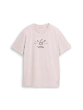 tom tailor kids - T-Shirt mit Print dusty greyish lilac - Gr. - 152