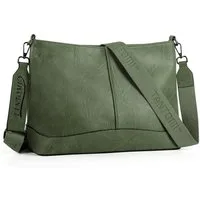 TANTOMI Umhängetasche Damen Umhängetasche, Crossbody Bag mit Verstellbarem Schultergurt, Schultertasche Elegant für Alltag Reise Shopping