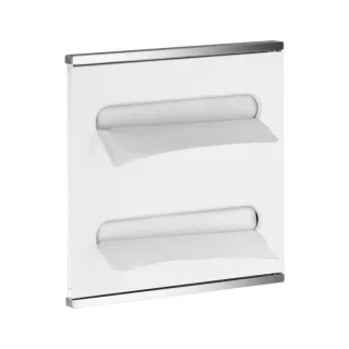 Keuco Modul Waschtisch 2 Plan Integral 44985015102 Anschlag rechts, verchromt/weiss lackiert