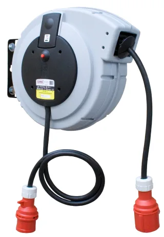ELMAG Automatischer Kabelaufroller, Serie ROLL ELECTRIC, 400 Volt - 42187