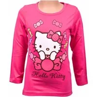 Hello Kitty Langarmshirt Mädchen Shirt aus Baumwolle Gr. 92- 116 cm