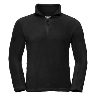 Russell - Fleece-Oberteil Reißverschluss für Herren - Für Außen (Schwarz)