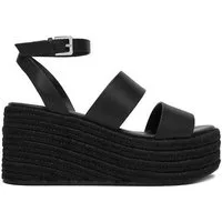 Badura Badura Damensandalen Schwarz Badura-EO-ALORA-LT0228-26-802 Schwarz Sandale