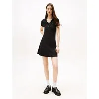 Tommy Jeans Polokleid TJW F&F RIB POLO DRESS EXT