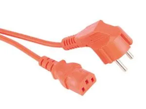 S-IMPULS Kaltgerätekabel, rot, 3 m