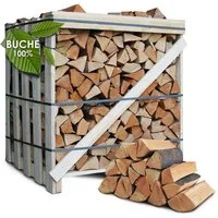 JSM-Brennholz Kaminholz JSM-Brennholz Kaminholz Buche 1,6 SRM / 1 RM - 1 Palette, Buche