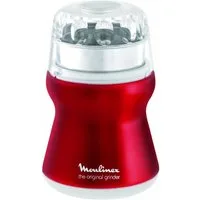 Moulinex Kaffeemühle AR1105 - Kaffeemühle - red ruby/metallicrot-weiß