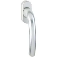 HOPPE Dreh-/Kipp-Fenstergriff Tokyo 0710/U26, Aluminium-Dreh-/Kipp (Stift 32 mm) - silberfarben