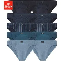 H.I.S Slip Männer Unterhose (Packung, 10-St) in bedruckter Baumwollqualität