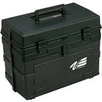 Meiho Angelkoffer, Box VS-8010 schwarz 42x24,5x32,6cm Angelkoffer
