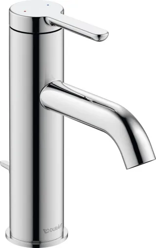 Duravit C.1 Einhebel-Waschtischmischer Chrom Hochglanz 143x40x175 mm - C11020001010 C11020001010