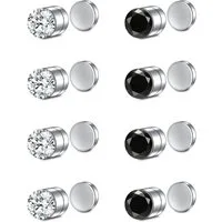 LuxusKollektion Nasenpiercing Nasenring Fake Chirurgenstahl Clip On Magnetischer Ohrstecker