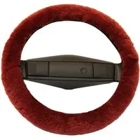 Reissner Lammfelle Lenkradbezug LERA-15 Lenkradschoner -hülle echtes Merino Lammfell Florhöhe 15mm, Ø 36 - 40 cm, (1-tlg)