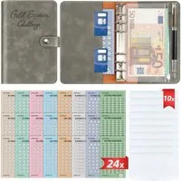 LuxusKollektion Terminplaner Geld Spar Challenge Buch 8 Spar Challenges Budget Planner Binder A6