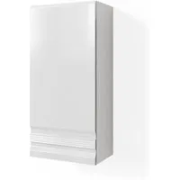 Vicco Hängeschrank Fredd, Weiß Hochglanz, 36 x 77 cm (1-St)