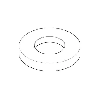 Dornbracht Ring 55 x 9 Anschluß Aus 092810140-06 platin matt