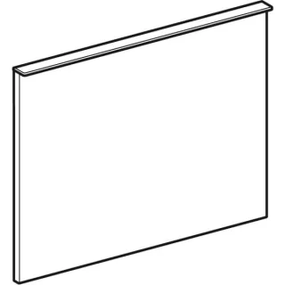 Geberit Auszug Front, Lava matt, iCon xs Waschtisch-US, Modell 841053, 598777000 598777000
