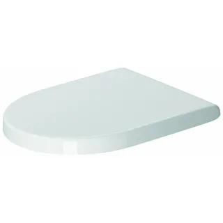 Duravit Starck 3 WC-Sitz 0063810000 ohne Absenkautomatik, Scharniere Edelstahl, weiß