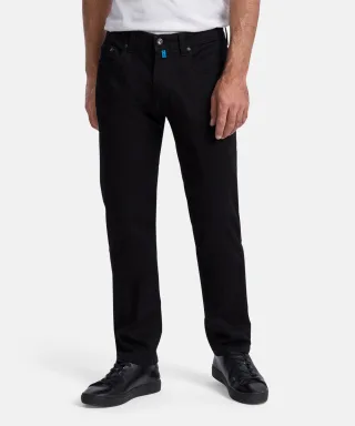 Pierre Cardin - Lyon Tapered black black raw - Gr. - 66