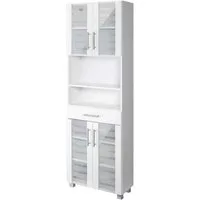welltime Seitenschrank Jaca Breite 60 cm, mit MDF Hochglanz-Fronten