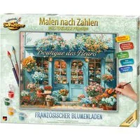 Schipper Malen nach Zahlen Meisterklasse Premium - Französischer Blumenladen, Made in Germany