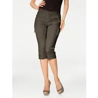 heine Jerseyhose Capri-Hose leicht vertieft