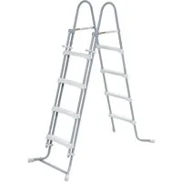 Waterman Pool-Sicherheitsleiter Pool-Sicherheitsleiter Höhe 122 cm - 2x4 Stufen (Komplett-Set, 1-St)