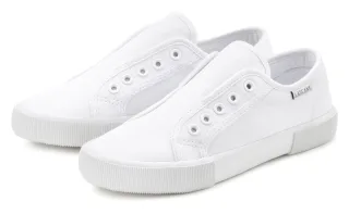 LASCANA Sneaker Slipper, Halbschuh bequem zum Reinschlüpfen VEGAN