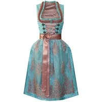 Alpenmärchen Dirndl Dirndl Armanda in türkis - ALM990