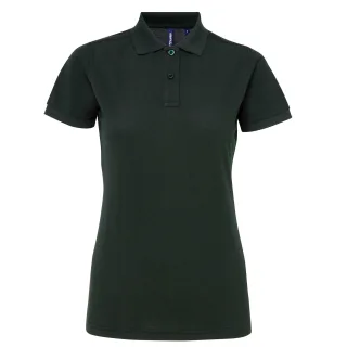 Asquith & Fox - Polo-Shirt mit kurzen Ärmeln - Damen (Flaschengrün)
