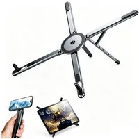 Luckice Handy-Halterung Magnet Laptopständer 3in1, höhenverstellbar & tragbar, (bis 13 Zoll, Packung, Für 4-16 Zoll Laptop/Tablet/Mobiltelefon, Magnetischer, hochbelüfteter und ergonomischer Laptop-Ständer)