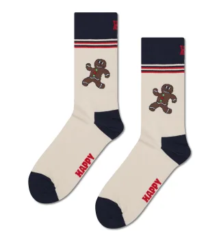 happy socks - Happy Gingerbread Sock Beige - Gr. - 43.5