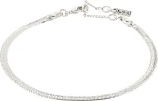 pilgrim - Flaches Schlangenkettenarmband - Joanna silver - Gr. - OS