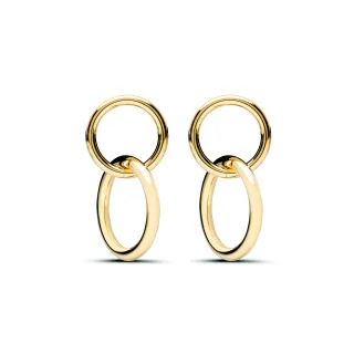 Luxenter-Ohrringe aus 18 Karat Gelbgold - Rada