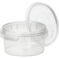 Starpak Becher 50 Feinkostbecher, PP rund 80 ml Ø 6,9 cm · 3,65 cm transparent