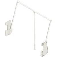 SO-TECH® Kleiderstange Kleiderlift mit Teleskop-Breitenverstellung 850 - 1150 mm Tr, Tragkraft 15 kg