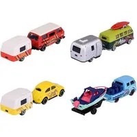 SIMBA Spielzeug-Auto Majorette 212055007 - VW The Originals Trailer Asst., 4-sort.