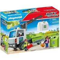 Playmobil® Actionfigur PLAYMOBIL 71431 Altglas-LKW mit Container
