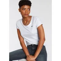 Arizona T-Shirt Kurzarm, figurbetont, Basic-Stil, aus Baumwollmischung