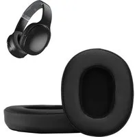 kwmobile Kopfhörer-Schutzhülle 2x Kunstleder Ohrpolster für Skullcandy Crusher Evo, Ersatz Ohrpolster Kopfhörer Ersatzpolster für Over Ear Headphones