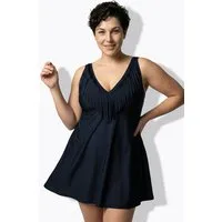 Ulla Popken Badekleid Badekleid Herzausschnitt Softcups recycelt