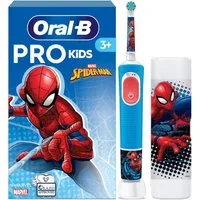 Oral-B Elektrische Zahnbürste Pro Kids Spiderman, Aufsteckbürsten: 1 St., für Kinder ab 3 Jahren