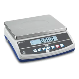 Kern Gab 6K1Dnm Tischwaage Wã¤Gebereich (Max.) 6 Kg Ablesbarkeit 1 G, 2 G Netzbetrieben, Akkubetrieben Silber