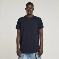 G-STAR Kurzarmshirt Lash Rundhals, Logoapplikation