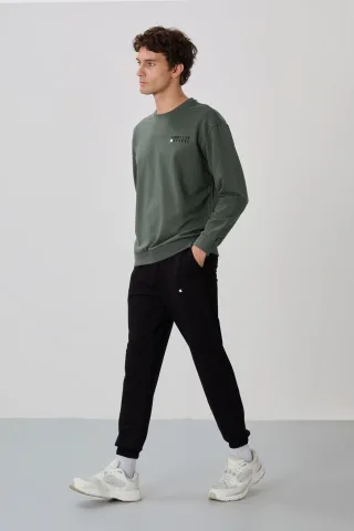 Herren Oversized Sweatshirt- und Jogginghosen-Set