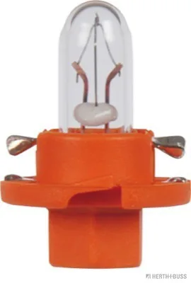 HERTH&BUSS Glühlampe, Instrumentenbeleuchtung, 12 V, 1,1 W, EBS P25, BAX 8,4d orange - 89901272
