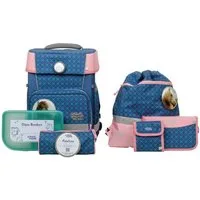 SCHOOL-MOOD® Schulranzen Schulranzenset 7-tlg. Champion Mila Pferd